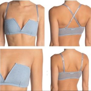 NWT Free People Sierra Mesh In The Rain Bandeau Sz S